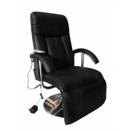 fauteuil de massage et de relaxation électrique noir