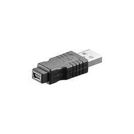 Adaptateur USB 2.0 mâle / mini femelle