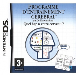 dr kawashima's quel age à votre cerveau ? dr kawashima's quel age à votre cerveau ?