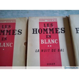 livre les hommes en blanc André soubiran livre les hommes en blanc André soubiran