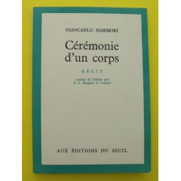 livre cérémonie d'un corps livre cérémonie d'un corps