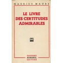 livre le livre des certitudes admirables