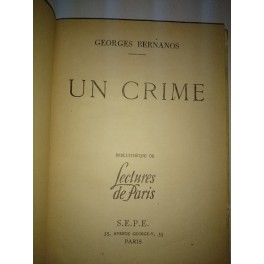 livre un crime