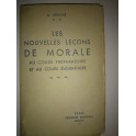 livre les nouvelles leçons de morale