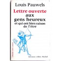 livre lettre ouverte aux gens heureux et qui ont bien raison de l'être