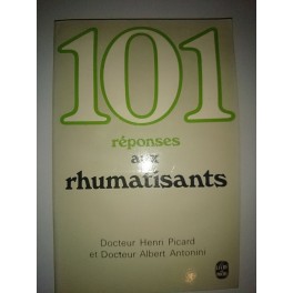 livre 101 réponses aux rhumatisants