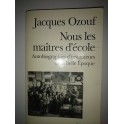 livre nous les maîtres d'école