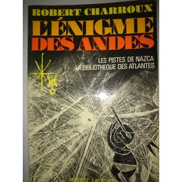 livre l'énigme des andes