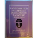 livre la réapparition du christ et des maîtres de la sagesse