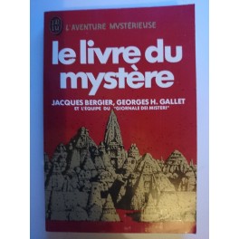 livre le livre du mystère livre le livre du mystère