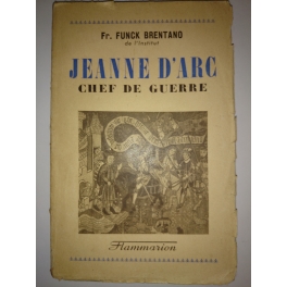 livre jeanne d'arc chef de guerre