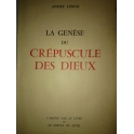 livre la genèse du crépuscule des dieux