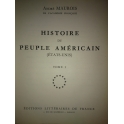 livre histoire du peuple américain  tome 1