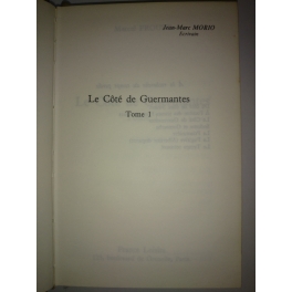 livre le côté de guermantes livre le côté de guermantes